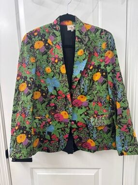 Mille resort & travel floral‎ blazer jacket